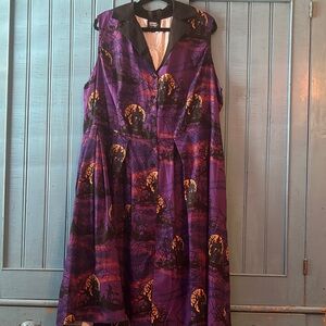 Unique Vintage Haunted House swing Dress